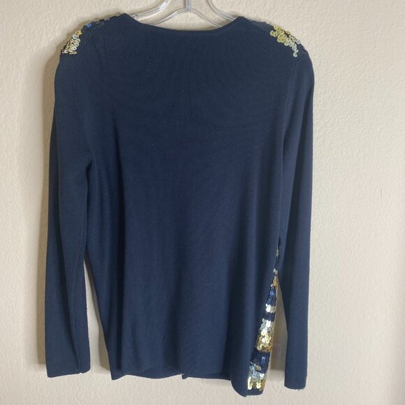 michael simon sequin embellished cardigan sweater - Picture 5 of 5
